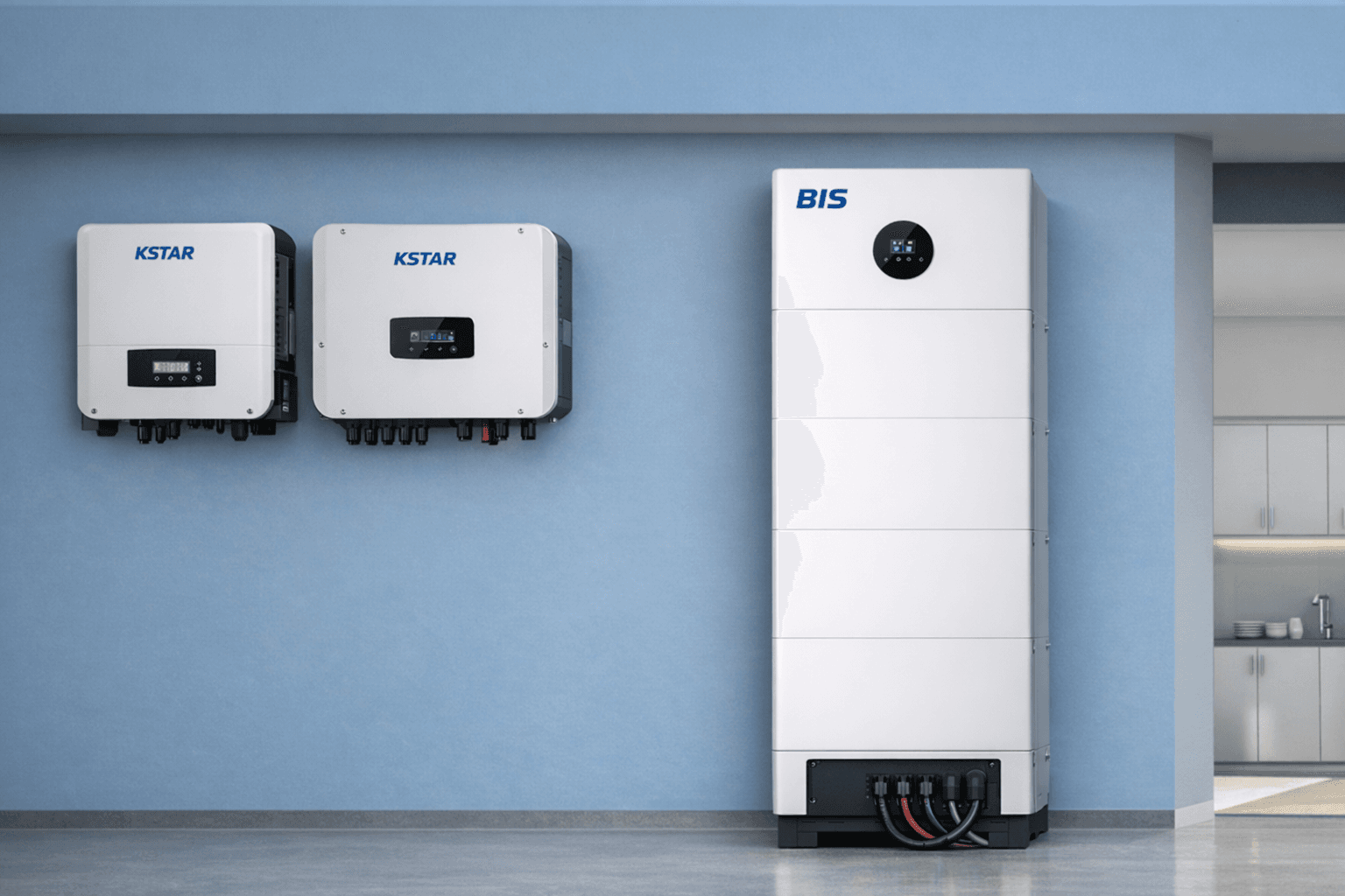 KSTAR BlueSpark - Inversor Híbrido con Baterías LiFePO4